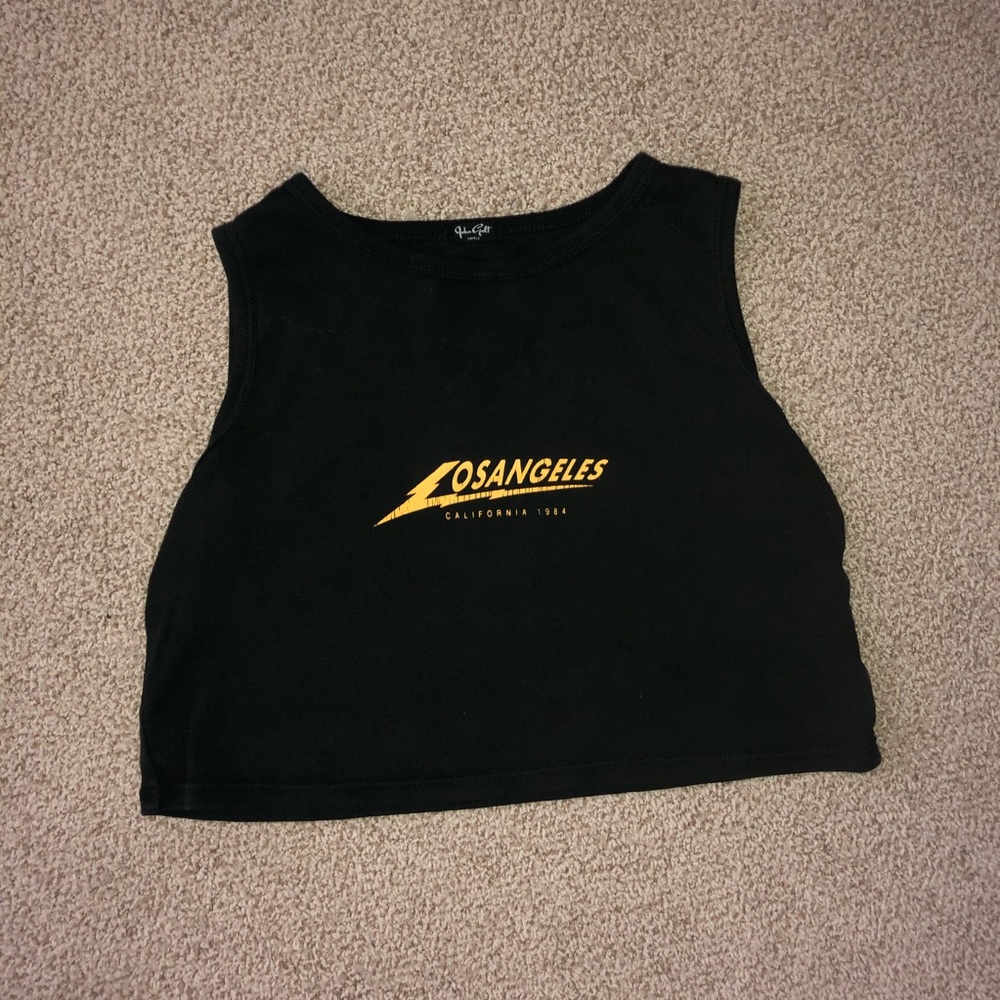 Brandy Melville Los Angeles cropped tank top